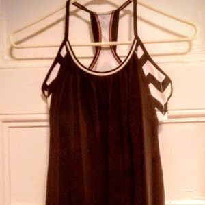 Lululemon active tank top with sports bra